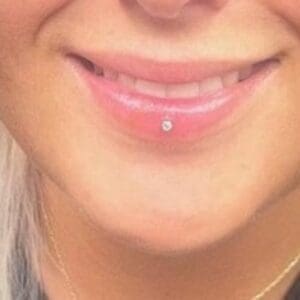Ashley Lip Piercing
